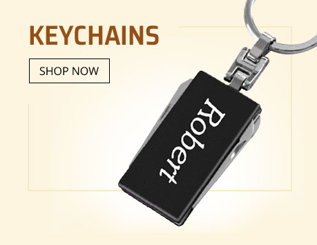 Rob SYMBOLOGY Personalised Mens Name Keyring Key Chain Gift Boxed